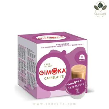 کپسول قهوه دولچه گوستو جیموکا مدل کافه لته Gimoka Caffe Latte کپسول قهوه دولچه گوستو جیموکا مدل کافه لته Gimoka Caffe Latte